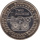 2004 TWO POUND £2 TREVITHICK STEAM LOCOMOTIVE BRILLIANT UNCIRCULATED BU - £2 BU - Cambridgeshire Coins