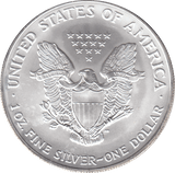 2005 AMERICAN EAGLE SILVER DOLLAR USA - SILVER WORLD COINS - Cambridgeshire Coins