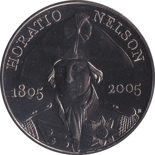2005 CIRCULATED £5 DEATH OF NELSON COIN - £5 CIRCULATED - Cambridgeshire Coins