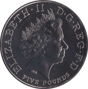 2005 CIRCULATED £5 DEATH OF NELSON COIN - £5 CIRCULATED - Cambridgeshire Coins