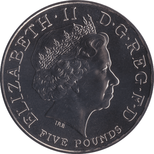 2005 CIRCULATED £5 DEATH OF NELSON COIN - £5 CIRCULATED - Cambridgeshire Coins