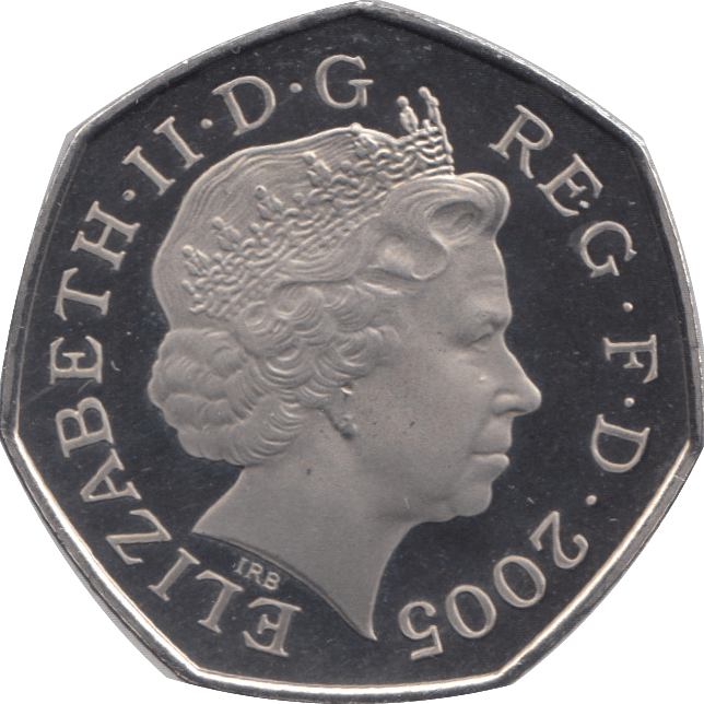2005 FIFTY PENCE PROOF 50P COIN BRITANNIA - 50p Proof - Cambridgeshire Coins