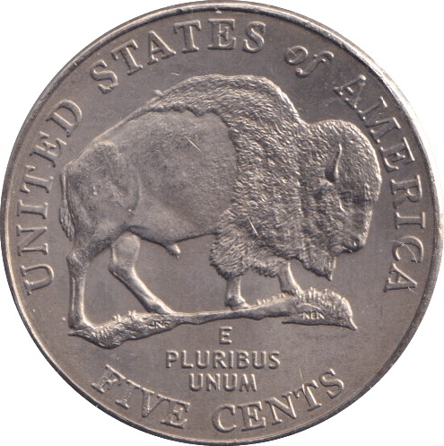 2005 FIVE CENTS USA - WORLD COINS - Cambridgeshire Coins