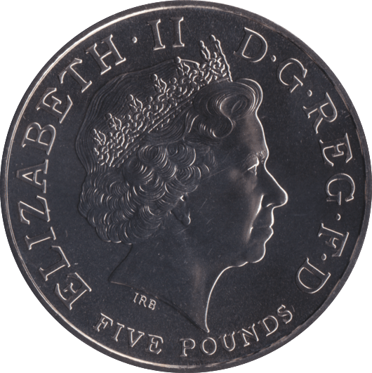 2005 FIVE POUND £5 DEATH OF NELSON BRILLIANT UNCIRCULATED BU - £5 BU - Cambridgeshire Coins