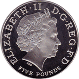 2005 FIVE POUND £5 PROOF COIN 200TH ANNIVERSARY DEATH OF NELSON - £5 Proof - Cambridgeshire Coins