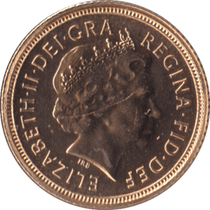 2005 GOLD HALF SOVEREIGN ( BU ) - Half Sovereign - Cambridgeshire Coins