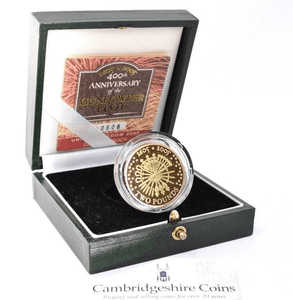 2005 Gold Proof £2 Gunpowder Plot Coin Box COA Bullion Double Sovereign - Gold Proof £2 - Cambridgeshire Coins
