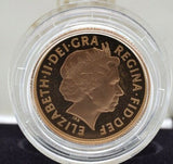 2005 GOLD PROOF SOVEREIGN - Cambridgeshire Coins