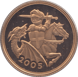 2005 GOLD SOVEREIGN ( PROOF ) - Sovereign - Cambridgeshire Coins