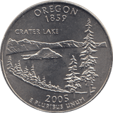 2005 QUARTER OREGON USA - WORLD COINS - Cambridgeshire Coins