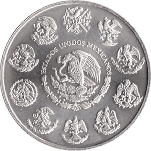 2005 SILVER 1 OZ LIBERTAD MEXICO - SILVER WORLD COINS - Cambridgeshire Coins