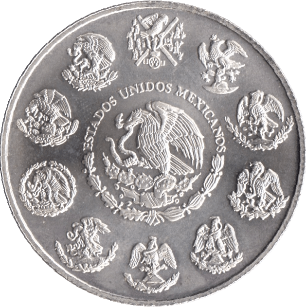 2005 SILVER 1 OZ LIBERTAD MEXICO - SILVER WORLD COINS - Cambridgeshire Coins