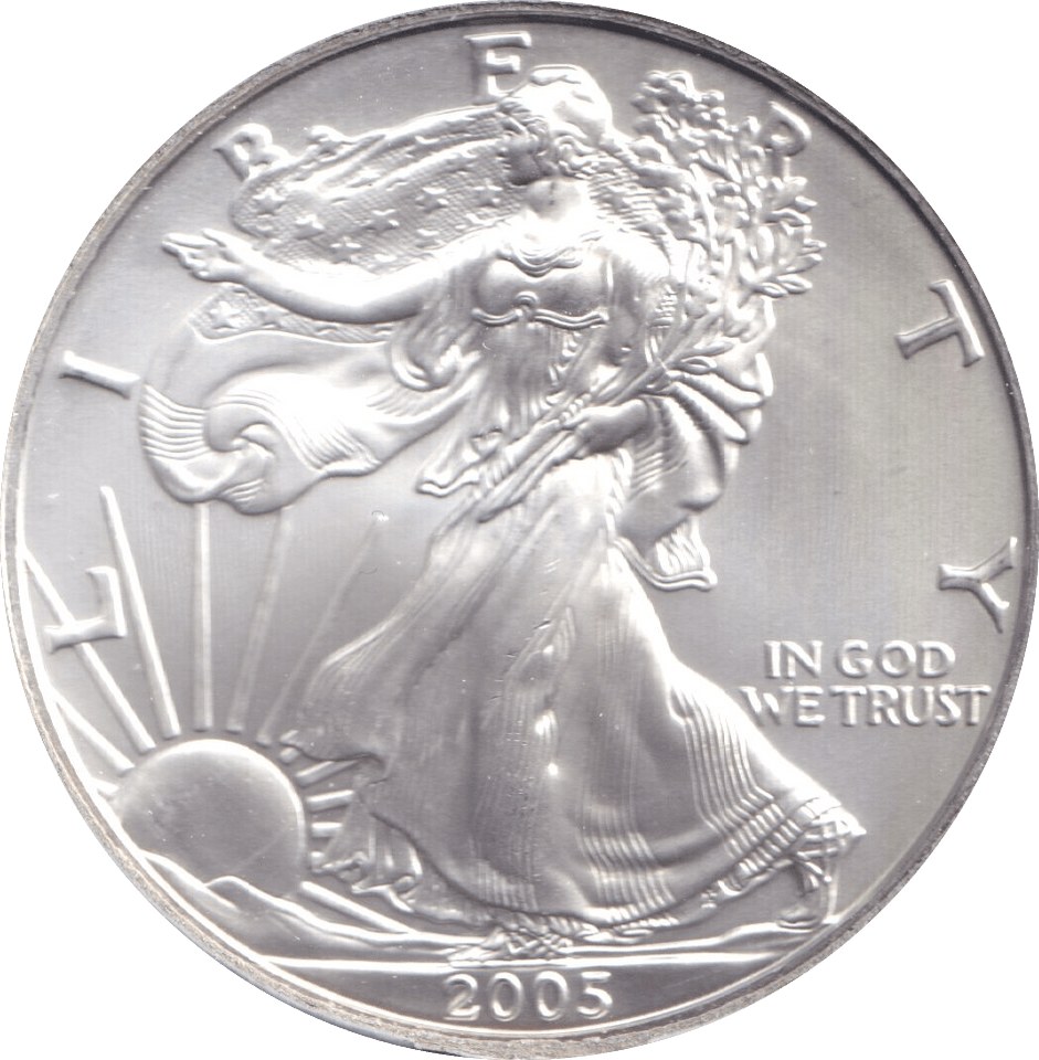 2005 SILVER LIBERTY DOLLAR USA - Cambridgeshire Coins