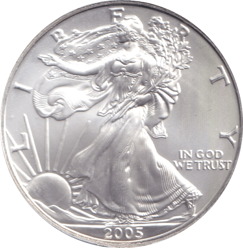 2005 SILVER LIBERTY DOLLAR USA - Cambridgeshire Coins