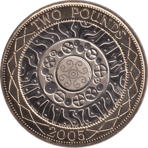 2005 TWO POUND £2 SHOULDER GIANTS BRILLIANT UNCIRCULATED BU - £2 BU - Cambridgeshire Coins