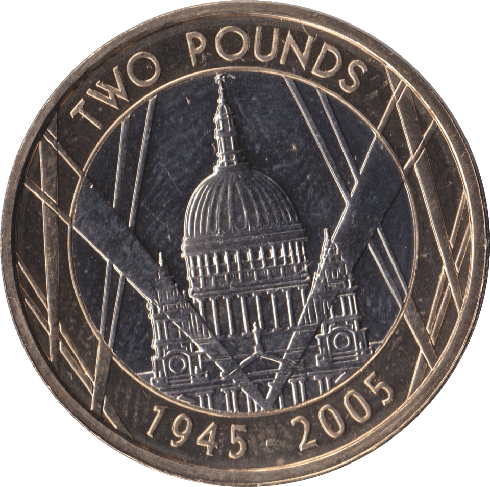 2005 TWO POUND £2 WWII OUTBREAK BRILLIANT UNCIRCULATED BU - £2 BU - Cambridgeshire Coins
