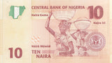 2006 10 NAIRA BANKNOTE NIGERIA REF 1139 - World Banknotes - Cambridgeshire Coins