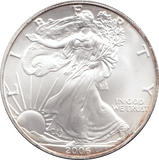 2006 AMERICAN EAGLE SILVER DOLLAR USA - SILVER WORLD COINS - Cambridgeshire Coins