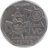 2006 CIRCULATED 50P VICTORIA CROSS - 50P CIRCULATED - Cambridgeshire Coins