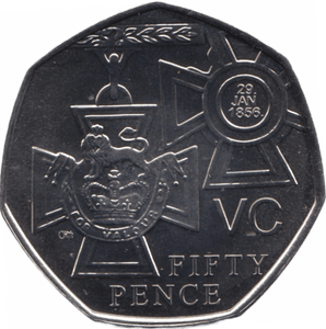 2006 FIFTY PENCE 50P BRILLIANT UNCIRCULATED VICTORIA CROSS BU - 50p BU - Cambridgeshire Coins