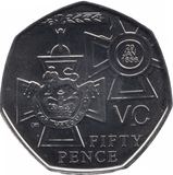 2006 FIFTY PENCE 50P BRILLIANT UNCIRCULATED VICTORIA CROSS BU - 50p BU - Cambridgeshire Coins