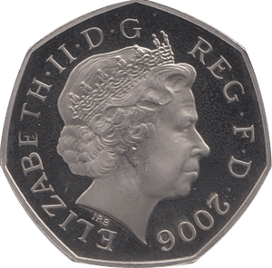 2006 FIFTY PENCE PROOF 50P COIN BRITANNIA - 50p Proof - Cambridgeshire Coins