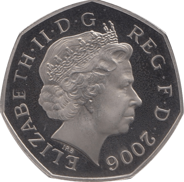 2006 FIFTY PENCE PROOF 50P COIN BRITANNIA - 50p Proof - Cambridgeshire Coins