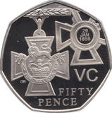2006 FIFTY PENCE PROOF VICTORIA CROSS - 50p Proof - Cambridgeshire Coins