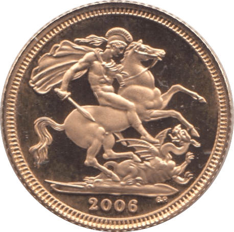 2006 GOLD HALF SOVEREIGN ( PROOF ) - Half Sovereign - Cambridgeshire Coins