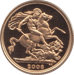 2006 GOLD SOVEREIGN ( PROOF ) - Sovereign - Cambridgeshire Coins