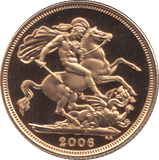 2006 GOLD SOVEREIGN ( PROOF ) - Sovereign - Cambridgeshire Coins