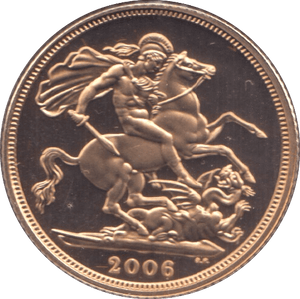 2006 GOLD SOVEREIGN ( PROOF ) - Sovereign - Cambridgeshire Coins