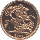 2006 GOLD SOVEREIGN ( PROOF ) - Sovereign - Cambridgeshire Coins