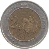 2006 MONACO TWO EUROS - WORLD COINS - Cambridgeshire Coins