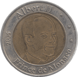 2006 MONACO TWO EUROS - WORLD COINS - Cambridgeshire Coins
