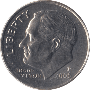 2006 ONE DIME USA PHILADELPHIA MINT - SILVER WORLD COINS - Cambridgeshire Coins