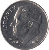 2006 ONE DIME USA PHILADELPHIA MINT - SILVER WORLD COINS - Cambridgeshire Coins