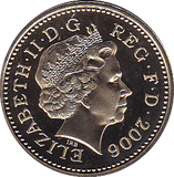 2006 ONE POUND PROOF EGYPTIAN ARCH - £1 Proof - Cambridgeshire Coins