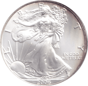 2006 SILVER LIBERTY DOLLAR USA - Cambridgeshire Coins