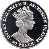 2006 SILVER PROOF 50p COMMEMORATIVE COIN QUEEN ELIZABETH II 80TH BIRTHDAY REF 1 - SILVER PROOF COMMEMORATIVE - Cambridgeshire Coins
