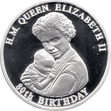 2006 SILVER PROOF MALAWI COMMEMORATIVE COIN 10 KWACHA QUEEN ELIZABETH II 80TH BIRTHDAY REF 22 - SILVER PROOF COMMEMORATIVE - Cambridgeshire Coins