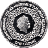 2006 SILVER PROOF NIGHTINGALE ISLAND COMMEMORATIVE COIN 5 POUNDS QUEEN ELIZABETH II 80TH BIRTHDAY REF 12 - SILVER PROOF COMMEMORATIVE - Cambridgeshire Coins