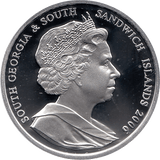2006 SILVER PROOF SANDWICH ISLANDS COMMEMORATIVE COIN 2 POUNDS QUEEN ELIZABETH II 80TH BIRTHDAY REF 6 - SILVER PROOF COMMEMORATIVE - Cambridgeshire Coins