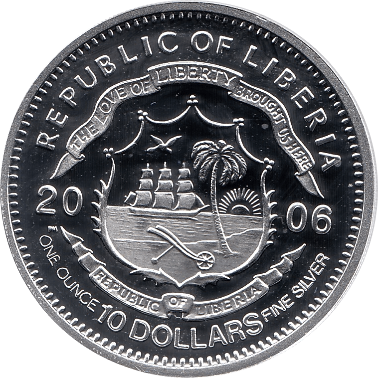 2006 SILVER PROOF SIERRA LEONE COMMEMORATIVE COIN 10 DOLLARS QUEEN ELIZABETH II 80TH BIRTHDAY REF 33 - SILVER PROOF COMMEMORATIVE - Cambridgeshire Coins