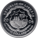 2006 SILVER PROOF SIERRA LEONE COMMEMORATIVE COIN 10 DOLLARS QUEEN ELIZABETH II 80TH BIRTHDAY REF 33 - SILVER PROOF COMMEMORATIVE - Cambridgeshire Coins