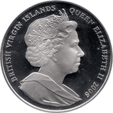 2006 SILVER PROOF VIRGIN ISLANDS COMMEMORATIVE COIN 10 DOLLARS QUEEN ELIZABETH II 80TH BIRTHDAY REF 30 - SILVER PROOF COMMEMORATIVE - Cambridgeshire Coins