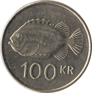 2007 100 KRONER ICELAND - WORLD COINS - Cambridgeshire Coins