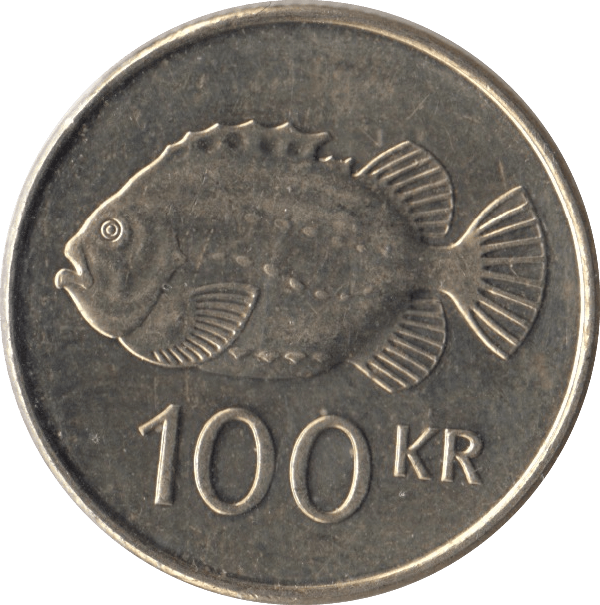 2007 100 KRONER ICELAND - WORLD COINS - Cambridgeshire Coins