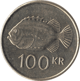 2007 100 KRONER ICELAND - WORLD COINS - Cambridgeshire Coins