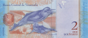 2007 2 BOLIVARES BANKNOTE VENEZUELA REF 1009 - World Banknotes - Cambridgeshire Coins
